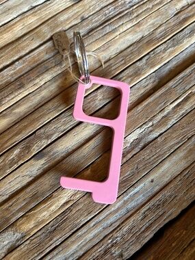 Handy no touch germ keychain tool